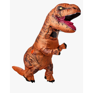 Rubies Jurassic World: T-Rex Inflatable Costume for Adults, Unisex Kid Size