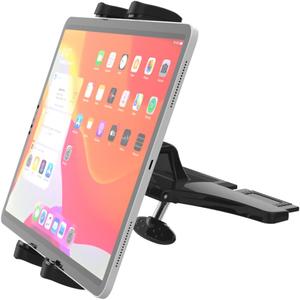 Car CD Slot Mount Tablet Holder for 4-13" iPad & Phone, Universal 360 Rotation Car Truck Front CD Player Tablet Mount for iPad Pro 12.9 Air Mini Generation, Galaxy Z Fold 4 3, iPhone