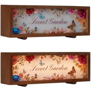 Christmas/Halloween/Thanksgiving/Easter Pattern Slides for Amber 3D Light Box, 12"x4" Holiday Home Decor Lamp with Interchangeable Acrylic Panels, Festival Decorations Gifts (Acrylic Inserts Only)