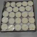 Amari 12g Tea Lights - 100 Pack Tea Light Unscented Candle - Lasts for 3-5 Hours (Yellow)