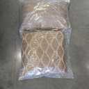 Madison Park Pillows, Brown, 2 Pack, 12x18 in, 16x16 in