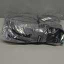 Large Dog Travel Bag, Airline Approved Dogs Bags for Traveling, 2 Dog 's Food Travel Container and Collapsible Bowls, Weekend Pet Travel Bags (Grey)