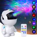 Astronaut Galaxy Projector with Nebula, Star Projector Ceiling LED Lamp with 8 Modes Astronaut Starry Night Light with Remote Kids Projector Gift for Boys Adults for Bedroom, Birthdays