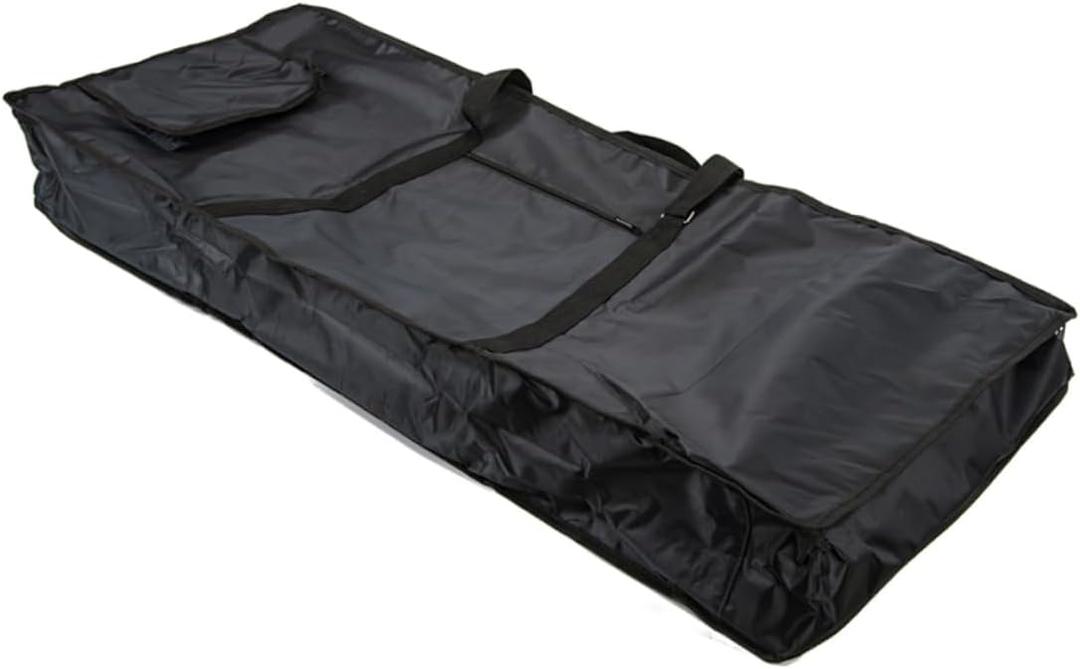 Milisten Durable Oxford Keyboard Bag Electronic Piano Case Versatile Backpack for Safe Storage of Your Electronic Organ Stylish Design for Musicians Black