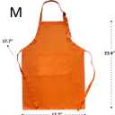 6 Pack Adjustable Kids Apron and Chef Hat for Cooking Baking Painting Art, Kids Apron for Girl Boy with 2 Pockets (Medium, Multi)