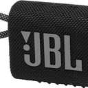 JBL Go 3 - Portable Mini Bluetooth Speaker, big audio and punchy bass, IP67 waterproof and dustproof, 5 hours of playtime, speaker for home, outdoor and travel (Black)