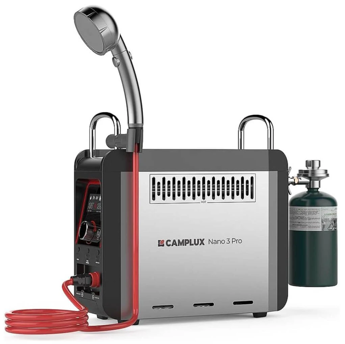 Camplux Portable Propane Outdoor Camping Water Heater Nano 3 Pro