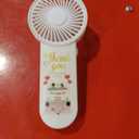 Wedding Favor Small Personal Portable Fan Mini Handheld Fan Bulk Small Fan Cute Fan for Guest Women Men Travel Camping