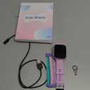 Kids Smartwatch for Boys Girls with GPS Tracker 4G LTE Calling & Real-Time Location Tracking, Kids Watch with Video Chat, Camera, Games, SOS Call Watch for Children Age 3-15 (Purple)