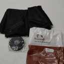 Yotache Magnetic Screen Door Fits Door Size 40 x 83, Screen Size 42" x 84" Strengthened Fiberglass Mesh for Sliding Door Black