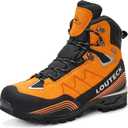 Men's Hiking Boots  Durable and Comfortable Men's Climbing Boots (10 Wide, Orange)