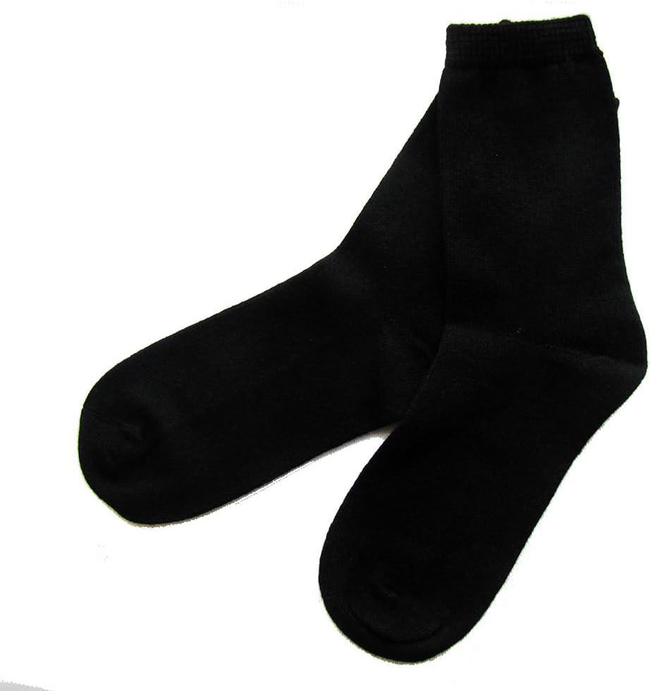 Pure Cashmere Women Men Unisex Ankle Short Causal Thick Socks, Smooth Toes and Heel Sewed by Handwork (5-10 Short, Black)