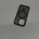 TORRAS Ultra Magnetic for iPhone 15 Pro Case, [3X Military-Grade Drop Tested] [Compatible with MagSafe], Shockproof Translucent Durable Slim Protective Anti-Scratch Anti-Fingerprint, Black