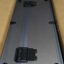 Professional Barber Case with Barber Clipper Tray Organizer, 6 Adjustable Clipper Slots & 8 Shear Holders, Portable Barber Carrying Case for Hair Tools & Supplies with Combo Locks (Grey with Mirror)