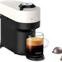 Nespresso Vertuo Pop+ Coffee and Espresso Maker by Breville, Coconut White