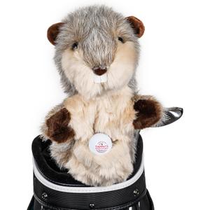 Daphne's Headcovers Gopher Driver Headcover Funny Golf Club Cover Stylish Protection for Club Headcover Men and Women