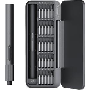 HOTO 25-in-1 Mini Electric Screwdriver, 3.7V Precision Screwdriver Set, USB-C Rechargeable, Compact Magnetic Tool for Phone, Laptop, Camera, DIY Projects, Electronics Repair