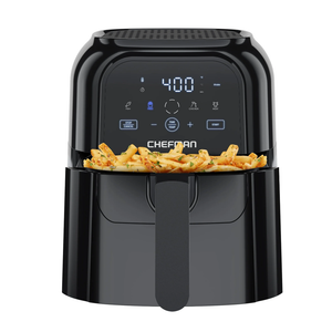 Chefman 6 Qt. Black Air Fryer with Digital Touch Control