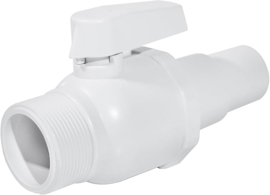 Replacement Compatible with Hay-ward SP0729 Econo-line 2-Way Ball Valve, 1.5" MIP x 1.5 - 1.25 Swimming Pool Valve for Above Ground Pool Shut Off Valves Maximum 50 Psi Pressure Rating
