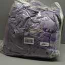 HEVUMYI Queen Purple Comforter Set - 7-Piece All Season Bed in a Bag Queen, Ultra Soft Bedding Set with Comforter, Flat Sheet, Fitted Sheet, Pillowcases, Pillow Shams, Lavender Purple