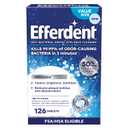 Efferdent Denture Cleaner Tablets  Deep Clean Brightening for Dental Appliances, Aligners, Mouth Guard, and Retainer Cleaner Tablets, Complete Clean, 126 Count