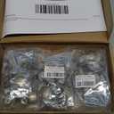 16 Pack Antique Brass Cabinet Knobs, Round Dresser Knobs Kitchen Drawer Knob, Single Hole Cupboard Door Knob Dresser Drawer Pulls Handles