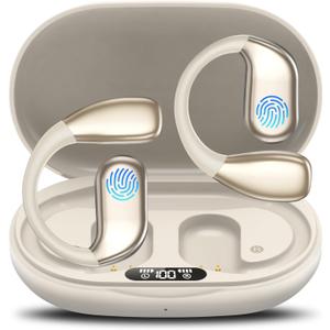 Earbuds, Language Translator AI, OWS Real-Time 3-in-1 Translation Earbuds 144 Languages & Accents, Audifonos Traductores Inglés Español, Translation Device for Travel Business, White