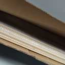 Bullnose Stair Treads for Wooden Steps: 4 Pack Bullnose Stair Carpet Treads Washable Non Slip Peel and Stick Carpet Runner for Wood Stairs 29.5"x9.5"x1.5" Beige and Natural