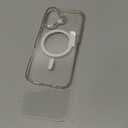 FNTCASE for iPhone 17 Case Clear: Magnetic Phone Cases with Screen Protector Drop Proof Compatible with Magsafe Slim Anti Yellowing Rugged Shockproof Protective Transparent Cell Cover (A-Clear)