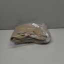 Women's Gold Button Jacket O Neck Long Sleeve Jacket Casual Office Solid Color Chic Top, Size XL, Light Brown