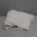 NICETOWN Natural Linen Curtains 84 inch Long 2 Panels Set, Grommet Top Thick Linen Burlap Semi Sheer Vertical Drapes Privacy Assured with Light Filtering for Bedroom/Living Room, W55 x L84