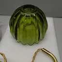 Vintage Wall Sconce Wall Lamp with Green Tulip Glass Shade Hanging Wall Sconce with 4.9FT Plug In Cord, Modern Wall Lamp Fixtures Decor for Bedside Bedroom Indoor Doorway