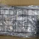 Yoga Mat Holder Wall Mount, Yoga Accessory Mats Storage Rack, Home Gym Accessories Organizer Storage With Wood Floating Shelves, Storage Basket and 4 Hook For Hanging Yoga Strap & Resistance Bands (Black)