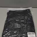 SCOMCHIC Plus Size Blouses for Women Summer Chiffon 3/4 Sleeve Tunic Tops Dressy Scoop Neck Casual Loose Flowy Shirts, 4XL (Black)