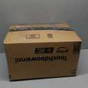 EASELAND Oversized Queen Down Alternative Comforter - Quilted Duvet Insert for All Seasons, Soft Lightweight with Corner Tabs, Summer Winter Warm Bedding, Black 9898 Inches