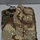 Womens Camo Cargo High Waist Pants Camouflage Military Elastic Trousers with Pockets (Small)