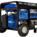 DuroMax XP13000HX 13,000-Watt Dual Fuel Portable Generator - Gas & Propane, Electric Start, Whole Home Power Backup, Transfer Switch Ready, RV & Emergency Ready