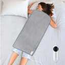 Heating Pads Large 17x33 Electric Heating Pad for Period Cramps Neck and Shoulders and Back Moist Dry Heat Auto Shut Off XL Heat Pad Birthday Gifts for Women Men Dad Mom - Portable Full Body Hot Pads (17x33 Inch Gray)