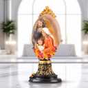 Holy Family Statue, Joseph, Mary, Jesus Figurine, 8" Catholic Home Decor, Christmas, Easter Gifts, Table Desk Decoration