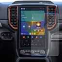 Tempered Glass Screen Protector for Ford Ranger 2024 2025, Infotainment Navigation Screen Film Compatible With Ranger (XLT Optional/LARIAT/Raptor) Accessories - 12 inch (Transparent)