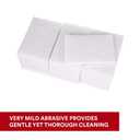 Scotch-Brite Light Cleansing Hand Pad 07445, SF Grade, 6 in x 9 in, Mild Abrasive Hand Sanding Pad, For Metal, Vinyl, Porcelain and Other Delicate Surfaces, Pack of 20