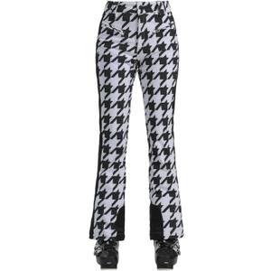 GSOU SNOW Ski Pants Women Snow Pants Slim Waterproof Insulated Windproof Winter Sports Warm With a Waistband (Houndstooth, XS)