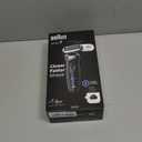 Braun Electric Shaver for Men, Series 7 7120s, Wet & Dry Shave, Turbo & Gentle Shaving Modes, Waterproof Foil Shaver, with Precision Trimmer, Space Grey (3 Piece Set)