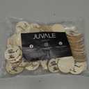 100-Pack Thank You Wood Tags with Twine for Wedding and Baby Shower Themed Party Favors, 1.5 Inches