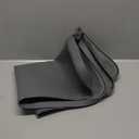 Dog Food Mat - Silicone Dog Mat for Food and Water - 28" x 20" Pet Feeding Mats with Residue Collection Pocket - Waterproof Dog Cat Bowl Mat with High Edges to Prevent Water Food Spills (Gray)