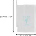 Cabilock Grape Protection Bags 50Pcs Waterproof Nursery Bags for Fruit Growth and Packaging Grow to Shield Grapes from Sun Rain and Birds 12.99X9.44 Inch
