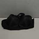 SHAPELLX Strapless Shapewear for Women Deep Plunge Corset Tummy Control Backless Bodysuit Mid Thigh Full Body Shaper (01-black-standard Cup), Size XL