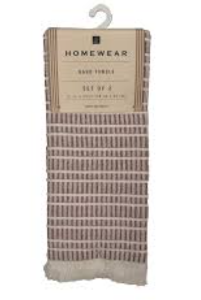 Home Wear Hand Towels Set Of 2 15x25