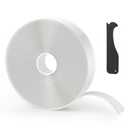 Butyl Tape White 1 x 30 Ft 1 Pack None Hardening Premium Butyl Caulk Tape for RV Window Glazing Roofing Leak Opening Pipe Plumbing Fixture EPDM Roof Patching