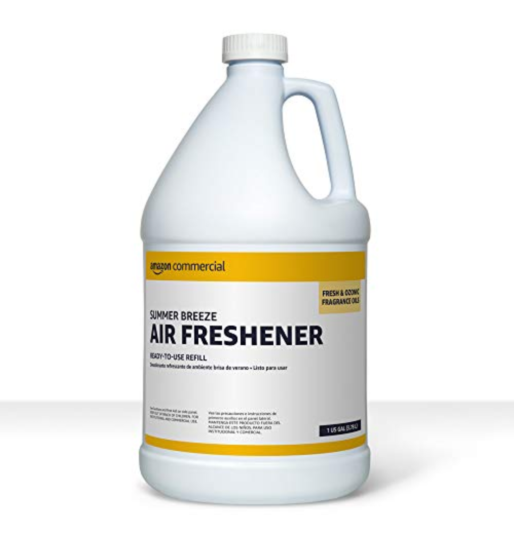 AmazonCommercial Air Freshener Refill, Summer Breeze, 1-Gallon, 1-Pack,